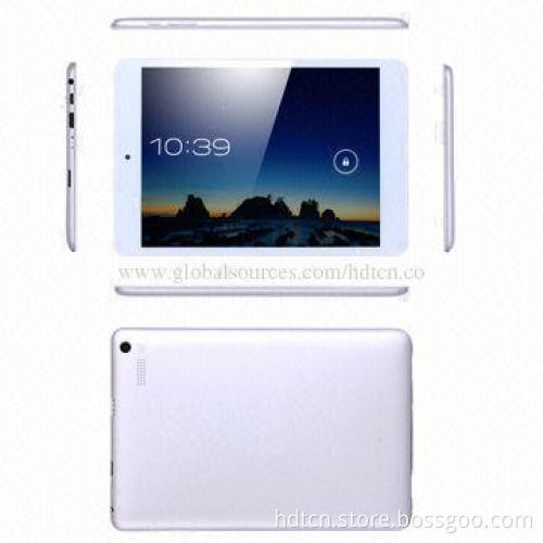 Cheap 7.85-inch dual core tablet PC, 1G memory, 8G NAND flash, dual camera